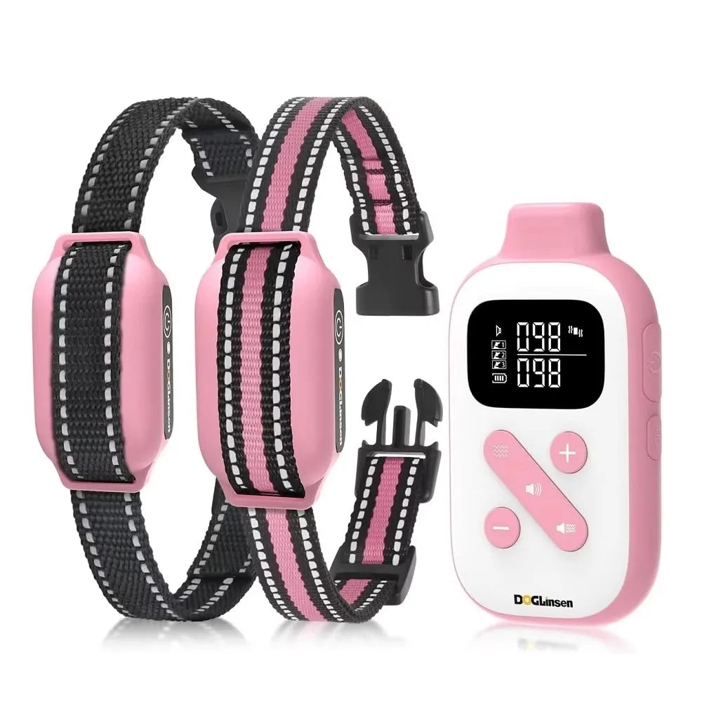 No Shock Dog Training Collar with Remote 2800Ft , Beep Vibration Safe Electric Training Collar Vibration Collar For All Dogs