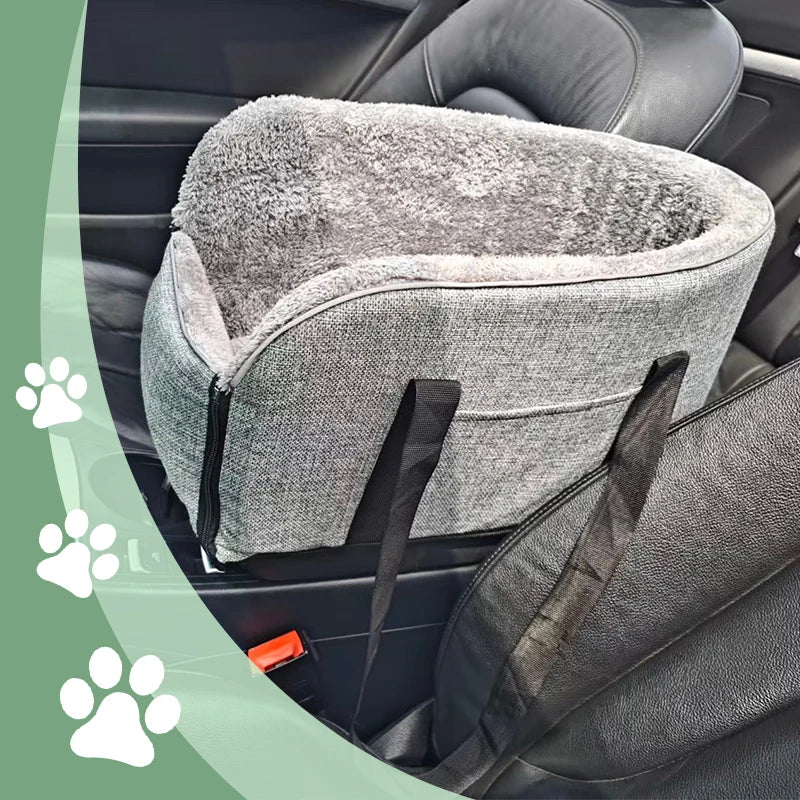 Pet Car Seat for Cats and Dogs, Car Dashboard Cat Bed, Car Seat Mat, Pet Travel Bag