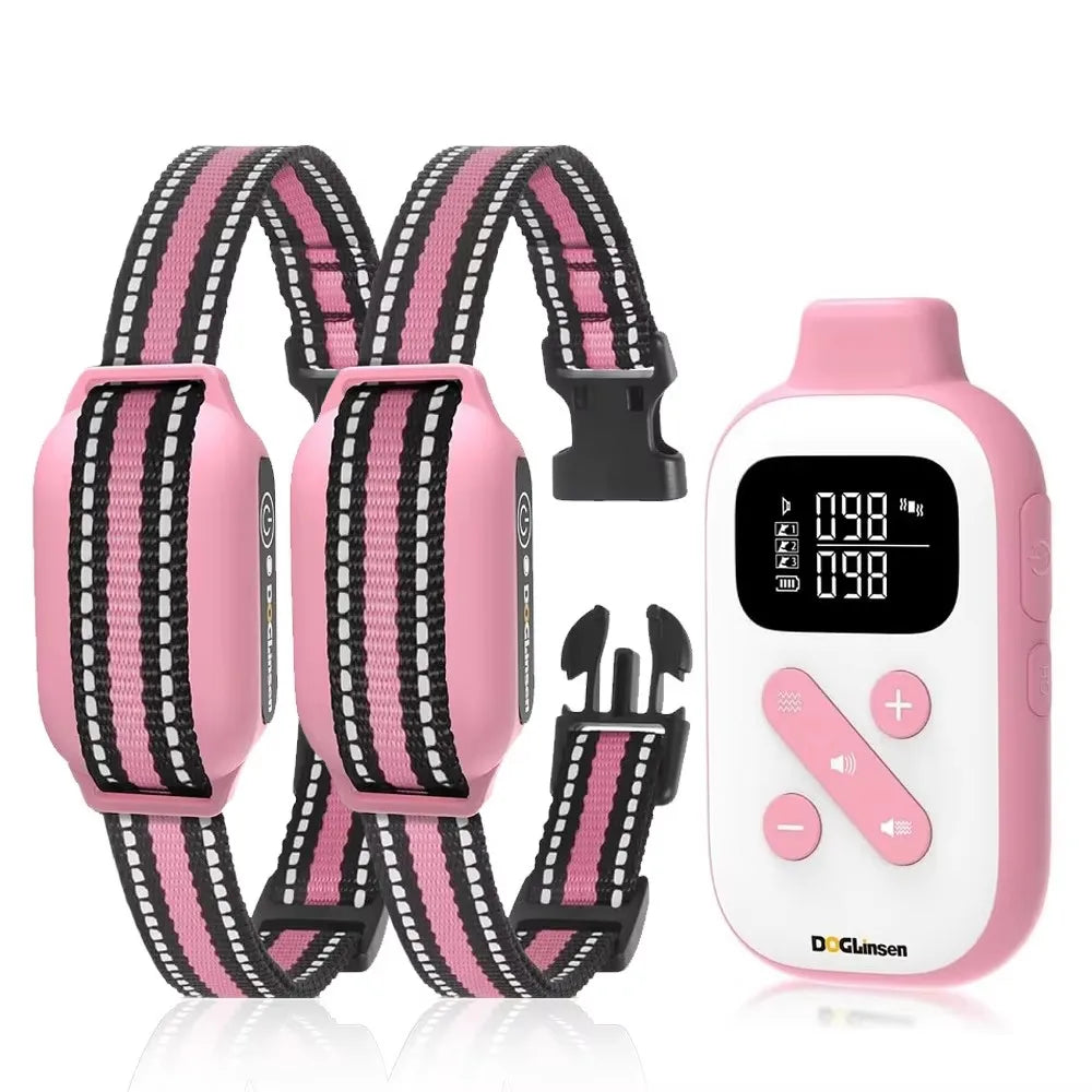 No Shock Dog Training Collar with Remote 2800Ft , Beep Vibration Safe Electric Training Collar Vibration Collar For All Dogs
