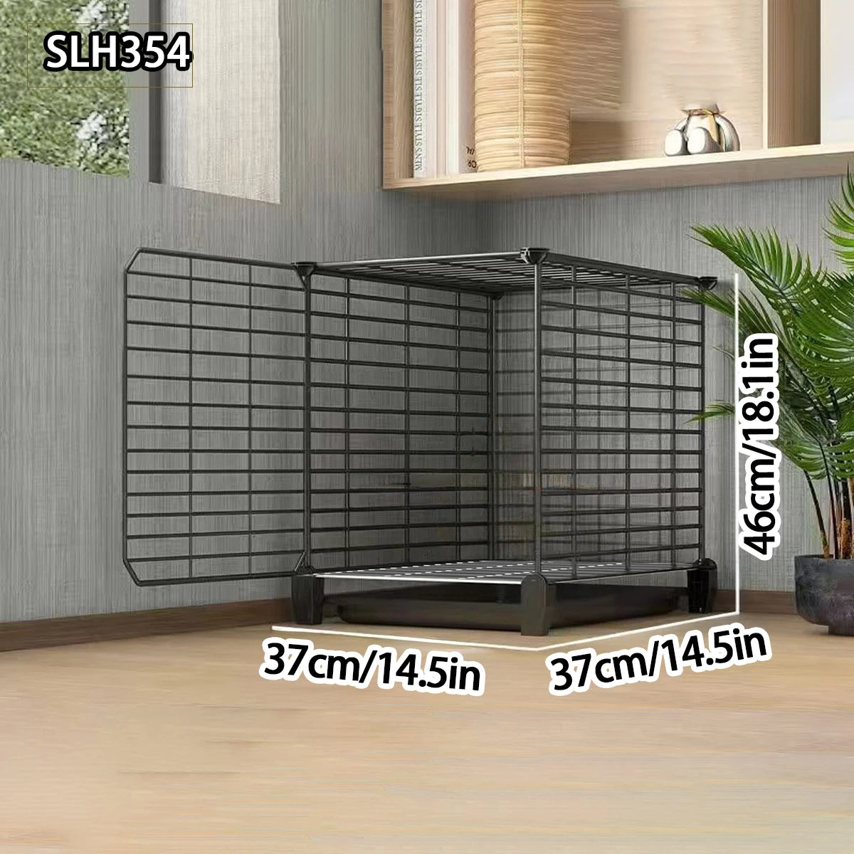 Large Indoor Rabbit Cage with Automatic Cleaning Toilet for Domestic Rabbits, Guinea Pigs, and Pet Rabbits